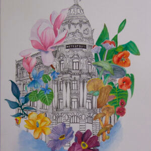 acuarela-edificio-metropolis-madrid